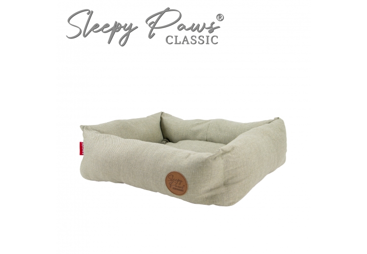 Sleepy Paws Square Bed 60x50cm Green