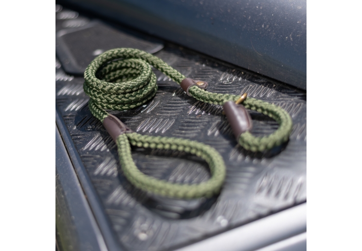 Heritage Rope Slip Lead Green 1.5mx8mm