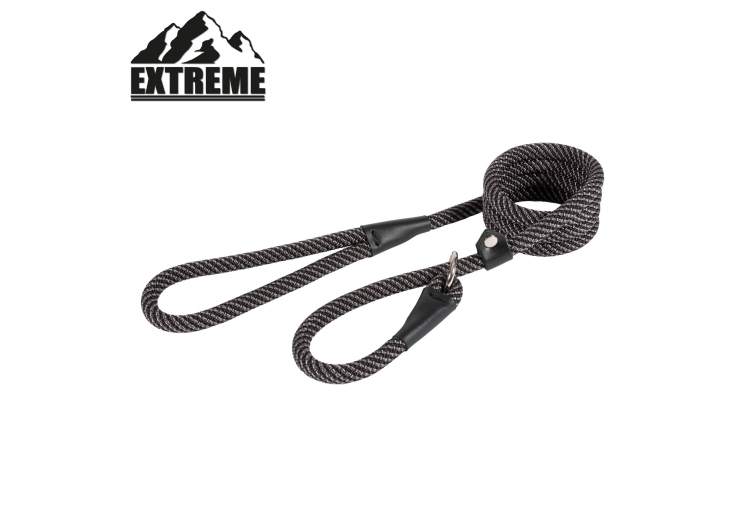 Extreme Rope Slip Lead Black/Grey 1.5mx12mm