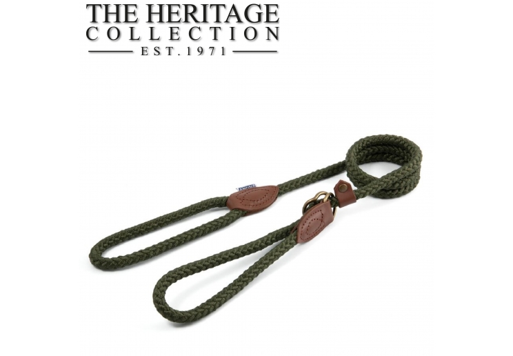 Heritage Rope Slip & Control Lead Green1.5mx12mm