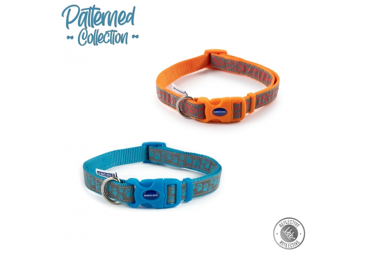 Paw Collar Blue 20-30cm Size 1-2