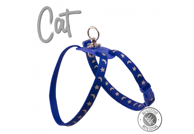 Figure 8 Cat Harness Blue