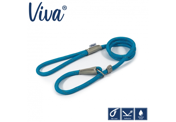 Viva Rope Slip Reflective Blue 1.2mx10mm