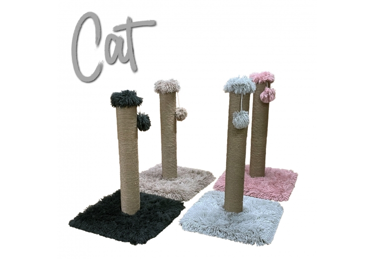 Long Plush Cat Scratcher