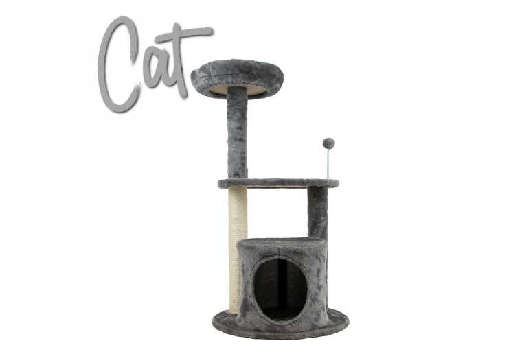 Soft Grey Cat Tree