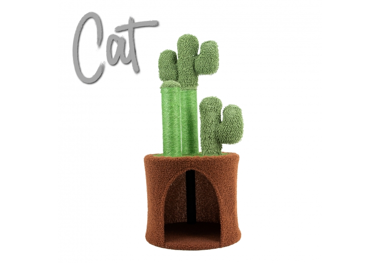 Desert Cactus Cat Tree