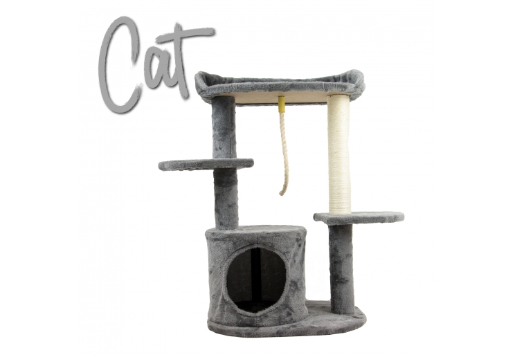 Grey Cat Tree