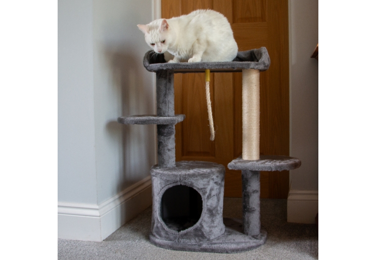 Grey Cat Tree