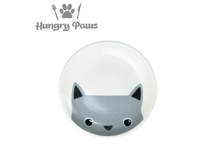 Ceramic Round Cat Dish