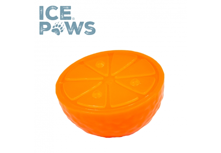 Ice Paws Orange Cooling Toy