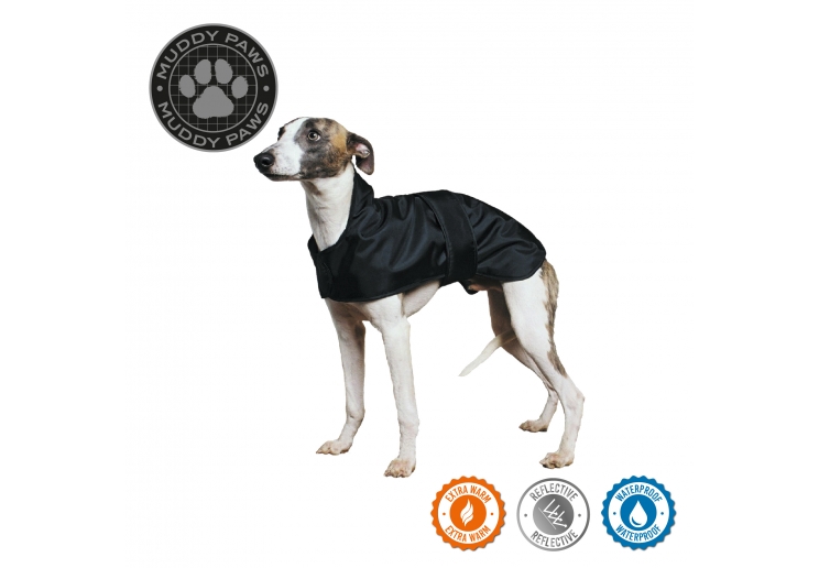 Hound Dog Coat Black 53cm